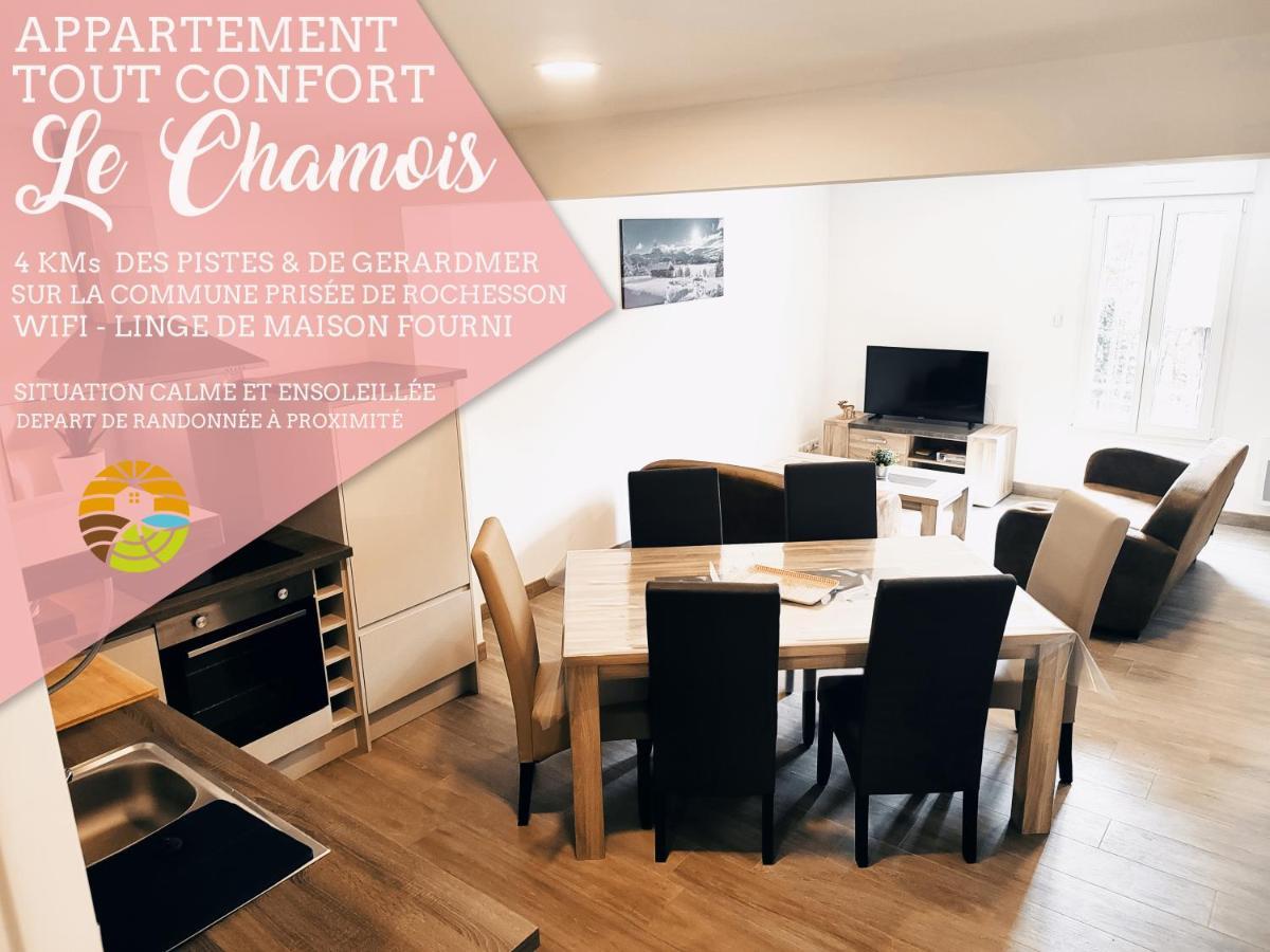 ⁂⁂ Le Chamois Appartement Cledicihome / Magnifique Vue Sur Les Montagnes / 4 Kms De Gerardmer ! ⁂⁂ Rochesson Dış mekan fotoğraf